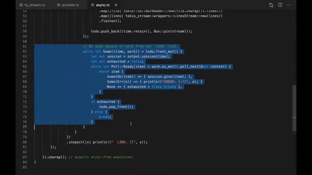 Building out async support in Timely Dataflow смотреть онлайн