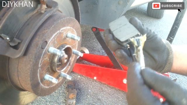 Vauxhall Opel Antara Rear Brake Pads Replacement. How to Change the Rear Brake Pads on Vauxhall Ope смотреть онлайн