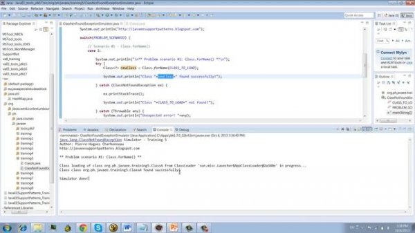 java.lang.ClassNotFoundException