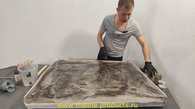 Набор №101. Эпоксидная смола Metally epoxy 1:1. Покрытия из эпоксидной смолы. смотреть онлайн