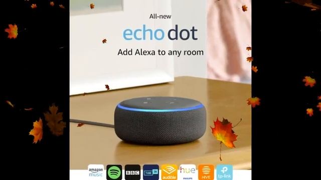 Amazon Echo Dot 3rd generation with high quality sound. смотреть онлайн