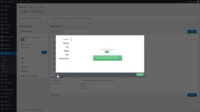 Как создать МегаМеню на WordPress с Elementor смотреть онлайн