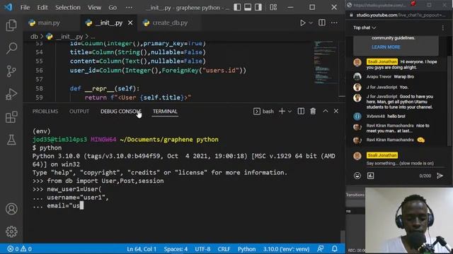 Building GraphQL API with Graphene, SQLAlchemy And Flask смотреть онлайн