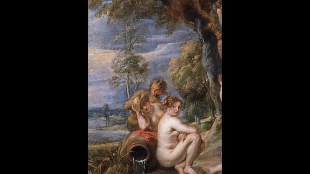 Картина "Нимфы и сатиры". Питер Пауль Рубенс смотреть онлайн