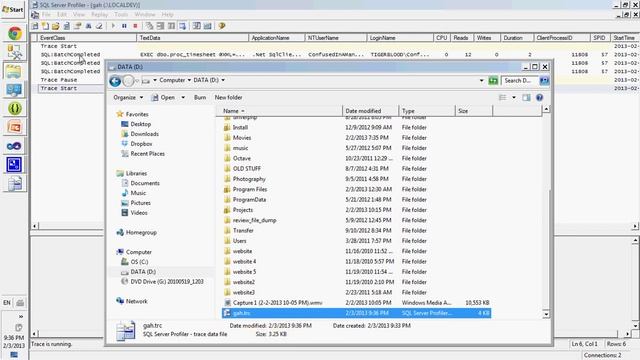 Tutorial (SQL Profiler): Debugging/Monitoring SQL Server Databases смотреть онлайн