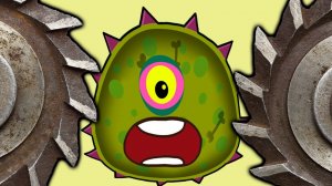 Суровый ЛИЗУН ГЛАЗАСТИК съедает все в городе 2! Игра Mutant Blobs Attack с ПАПУЛЕЙ