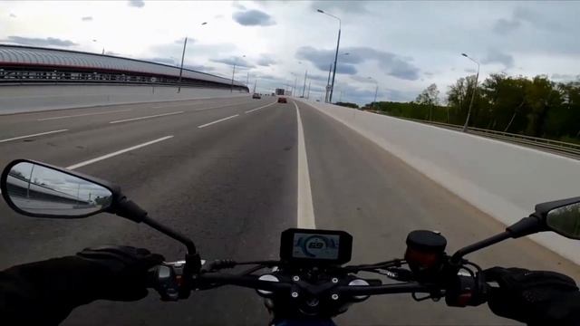 Voge 500AC. Установил 16ю ведущую звезду(тест с GPS). Результат меня удивил( максималка+передачи)! смотреть онлайн