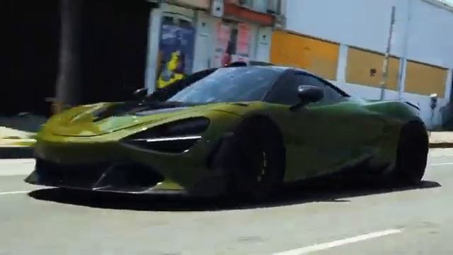 1000-сильный McLaren 720S от тюнинг-ателье RDB LA. смотреть онлайн