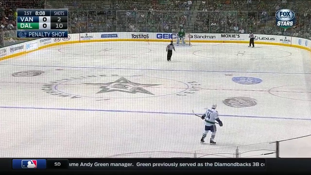 NHL.2015/16. Dallas Stars - Vancouver Canucks . 1 тайм . НХЛ 30.10.2015 смотреть онлайн
