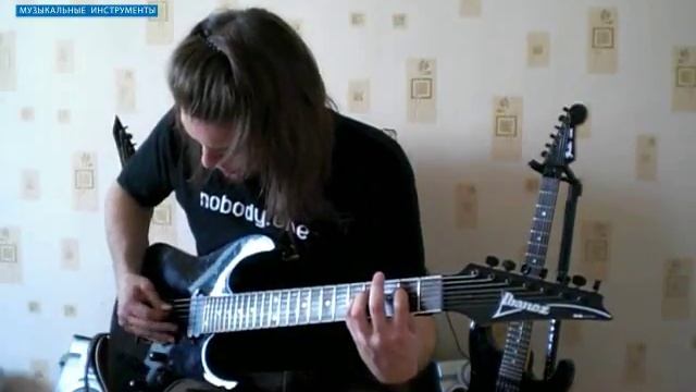 Обзор электрогитары Ibanez RG7321 7-string Indonesia 2000 | SKIFMUSIC.RU смотреть онлайн
