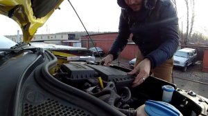 Фольксваген поло // замена воздушного фильтра // volkswagen polo #volkswagen polo #Фольксваген