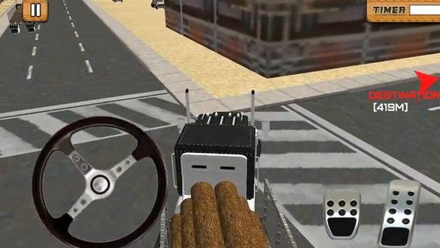 3D Logging Truck Driver - Drive Mega Cargo Lorry in This Driving Simulator Game iOS Gameplay смотреть онлайн