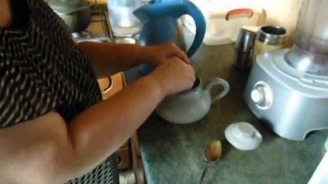 Черный чай с мятой