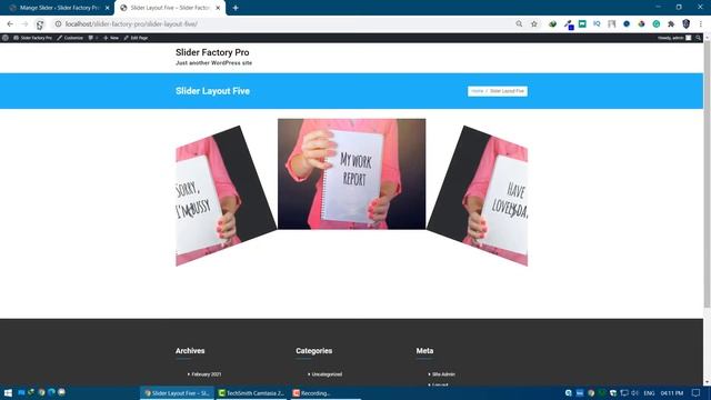 Layout Five Settings | Slider Factory Pro | WP Frank | WordPress Video Tutorials смотреть онлайн