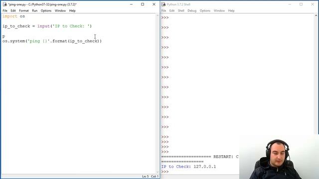 How to Ping IP Address - Python смотреть онлайн