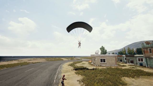 ЧТО БУДЕТ ЕСЛИ БРОСИТЬ МОЛОТОВ В ПАРАШЮТИСТА? - PUBG смотреть онлайн
