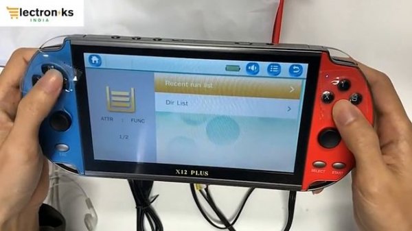 X12 Plus 7 inch HD Screen Video Game Console Built-in Classic 10,000 Games Portable Retro Handheld