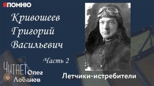 Кривошеев Григорий Васильевич. Часть 2. Проект «Я помню» Артема Драбкина. Летчики-истребители.