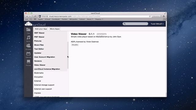 OwnCloud Part 2: Settings & Open Directory Integration смотреть онлайн