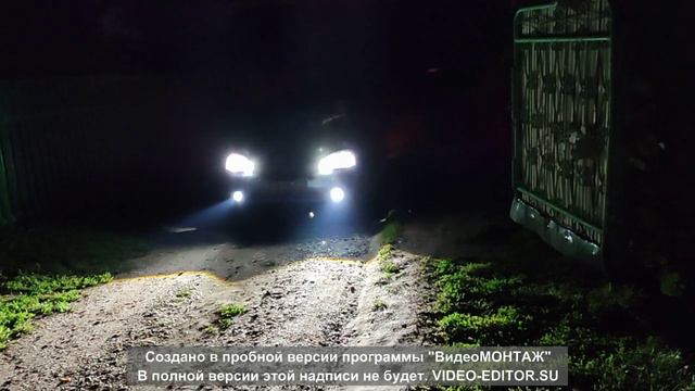 Лэд туманки с линзой от LedRam смотреть онлайн