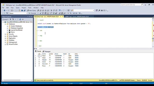 20. Aggregate Functions - SQL - @CodeFlew смотреть онлайн