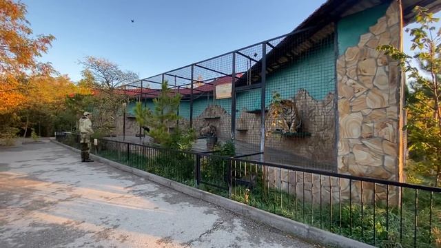 Как киперы уговаривают животных зайти в домики перед уборкой вольеров ! смотреть онлайн