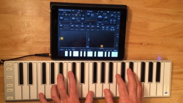 SYNTH ONE Demo - 100% FREE IPad Synth By AudioKit