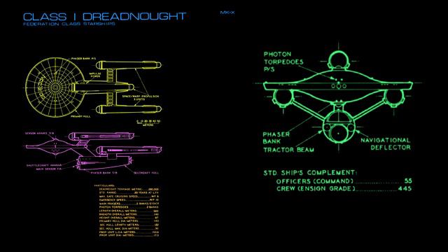 Starfleet Technical Manual Class I Federation Starship Specs смотреть онлайн