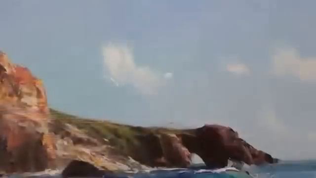 Игорь Сахаров... Русский Боб Росс Морской пейзаж смотреть онлайн