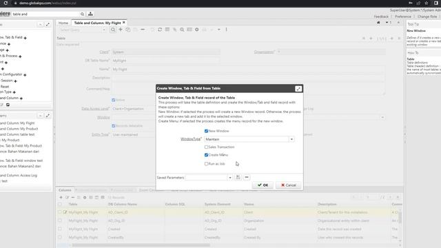 IDempiere  Low Code CRUD Part 1