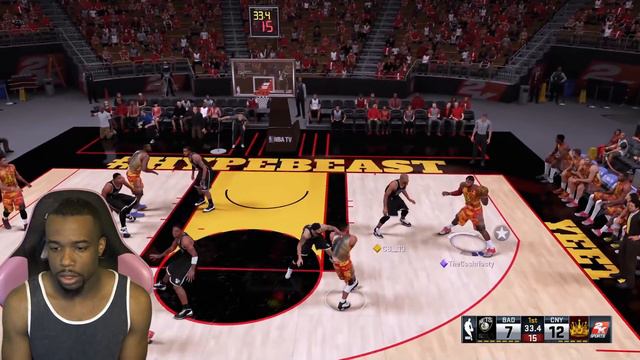 PERFECT 3 PERCENTAGE! OVERPOWERED DIAMOND JAMAL CRAWFORD! NBA 2k16 Gameplay смотреть онлайн