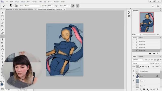 Loish | Kickstarter Livestream - Sketch Process (10/06/2017) смотреть онлайн