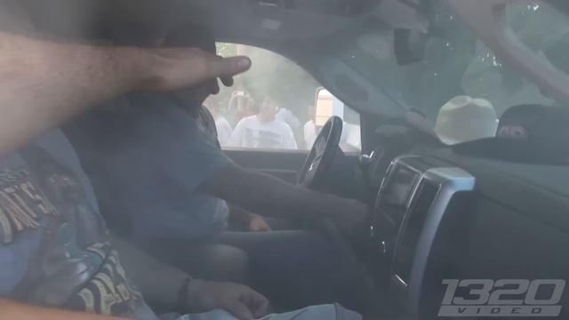 4X4 BURNOUT - 15,000lbs Dumpster vs 8000lbs Dodge Ram Pickup смотреть онлайн