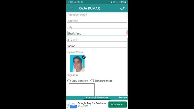 Mobile se /Biodata /Resume/ Kaise banaye | मोबाइल से बायोडाटा कैसे बनाएंगे смотреть онлайн