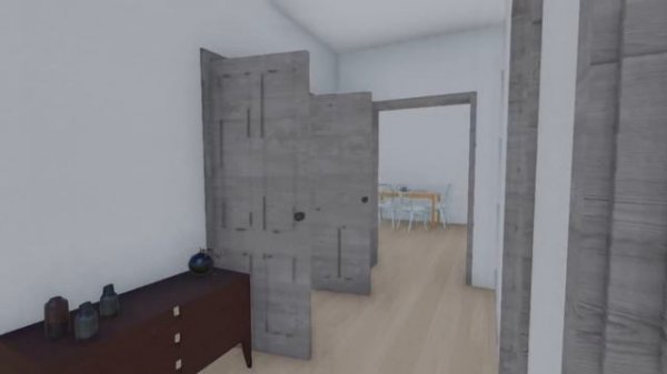 Проект дома 10 на 10. Одноэтажный дом из газобетона. S-128 "Протей"