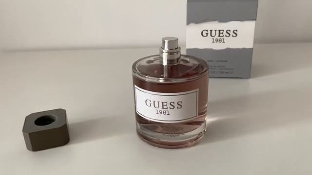 Распаковка — Туалетная вода Guess 1981 For Men