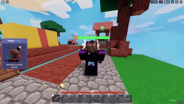 I Used DIAMOND IPS Members FAVORITE Animations In Roblox Bedwars.. смотреть онлайн