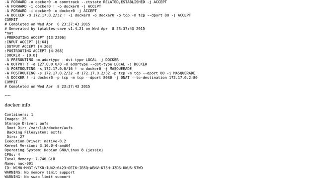 DevOps & SysAdmins: Docker - Exposed ports accessible from outside - iptables rules ignored смотреть онлайн