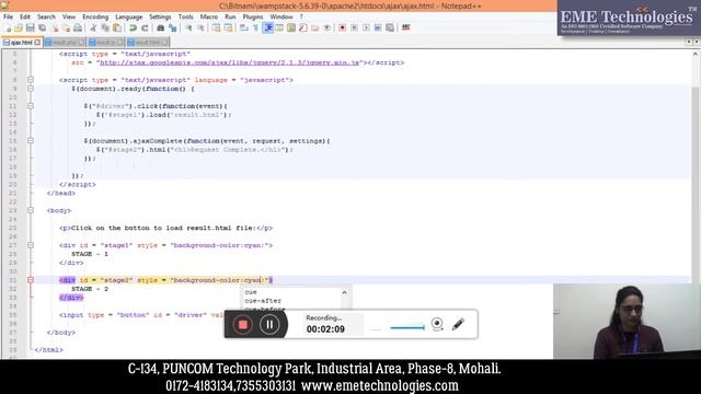 Ajax Complete Function | Core PHP смотреть онлайн