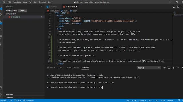 Git Basics смотреть онлайн