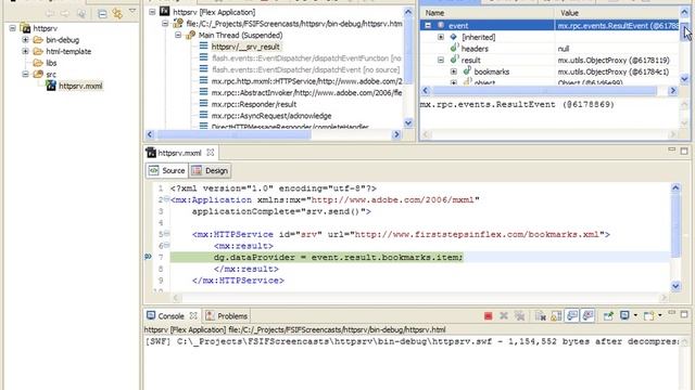 First Steps in Flex - Web Services смотреть онлайн