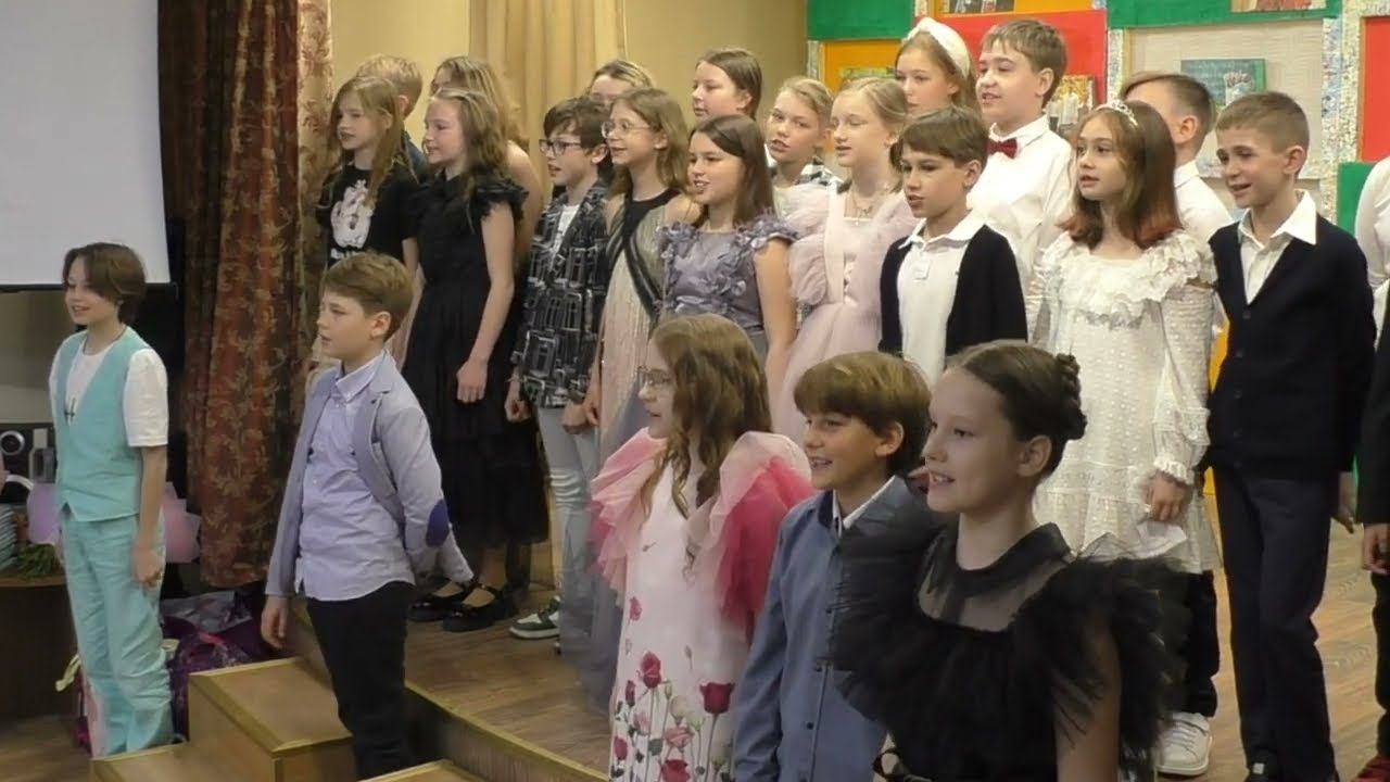 Выпускной 4 х классов (часть 1) смотреть онлайн