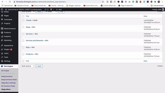 Creando los mega menus con Divi Mega Menú смотреть онлайн