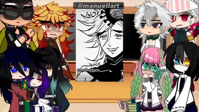 hashira react to random things // don't talk about the weird audios i put ☠️ // credits in da vid смотреть онлайн