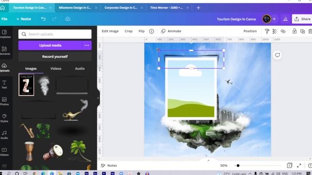 How to Design an Attractive Travel Poster in Canva | African Geeks смотреть онлайн