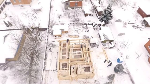 Строительство дома из бруса по проекту 150-200-062 смотреть онлайн
