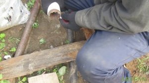 Болгарка резак ушм 125/900 интерскол в работе