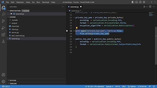 Asymmetric Encryption in Python, with Public and Private Keys смотреть онлайн