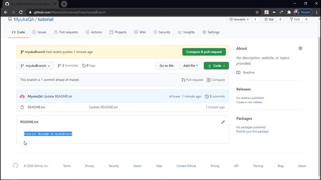 #27 Cara Menggunakan Github Desktop Branch dan Merge Part 2 смотреть онлайн