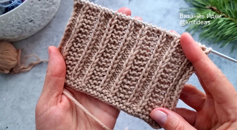 ПРОСТОЙ ЭФФЕКТНЫЙ УЗОР ИЗ 2 РЯДОВ! смотреть онлайн